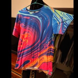 ELECTRIC THREADS TIE DYE - TRIPPY AF - SOFT AF TOO - XL